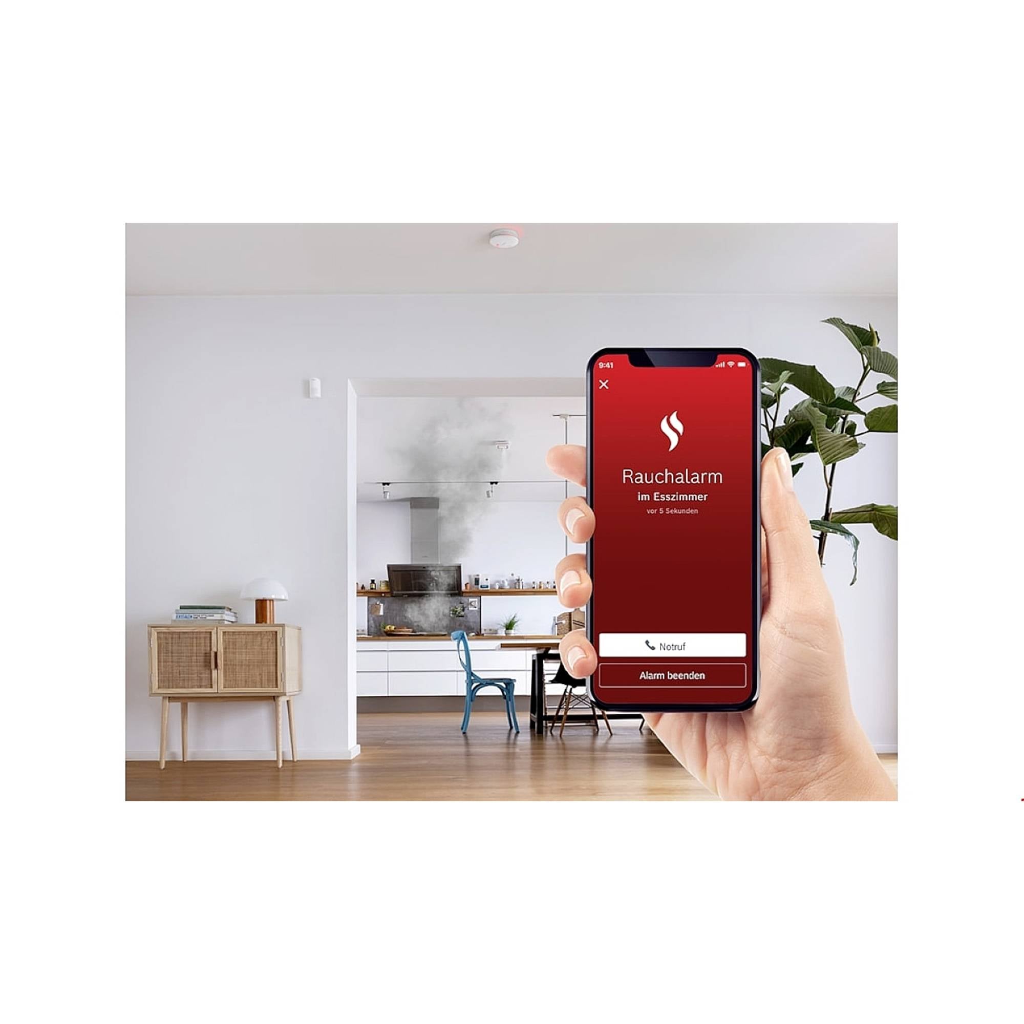 Bosch Smart Home Rauchmelder Lieferung & Einrichtung vor Ort | Schaffhausen & Zürich